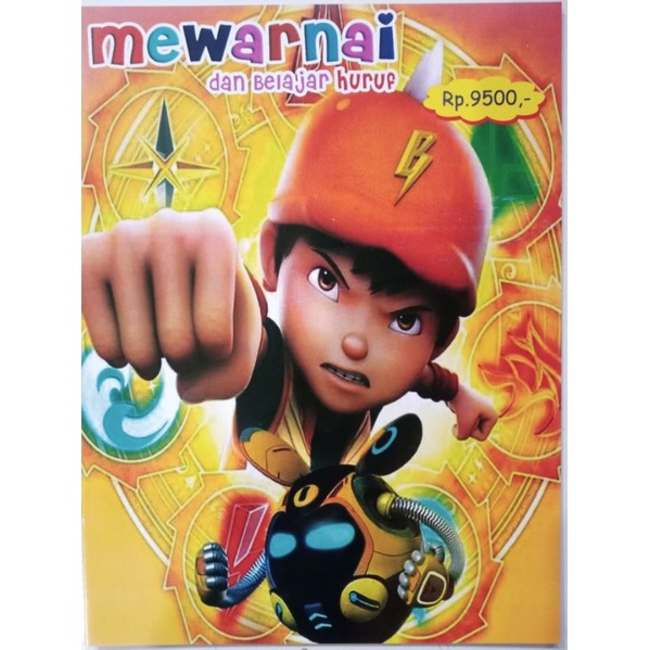 

BUKU MEWARNAI BOBOIBOY