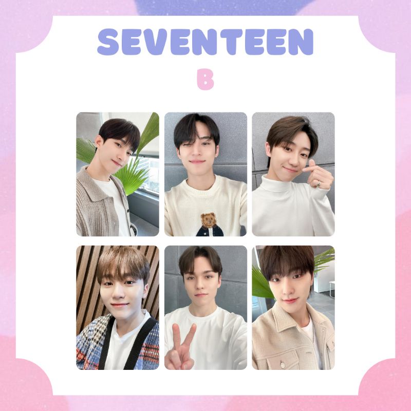 [SEVENTEEN] PHOTOCARD SEVENTEEN CHUSEOK, CHRISTMAS, NEW YEAR ‼️BACA DESKRIPSI‼️