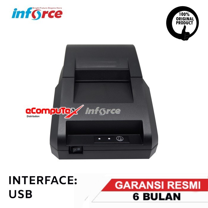 PRINTER KASIR STRUK THERMAL INFORCE USB + RJ11 58 - GARANSI RESMI