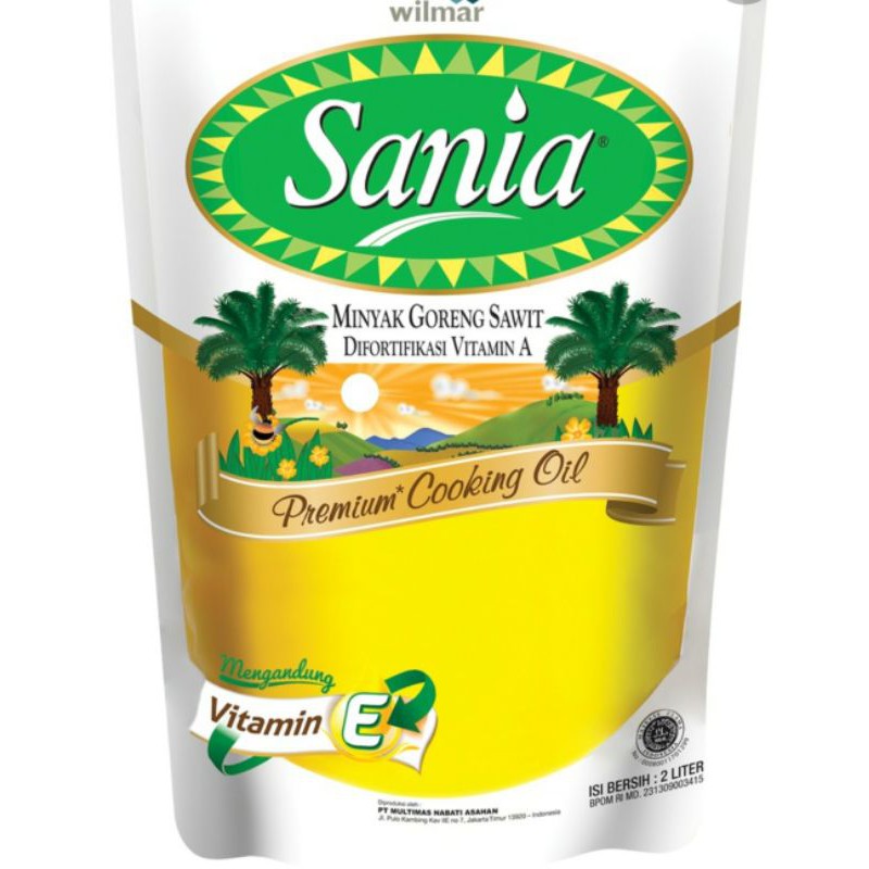

Sania Minyak Goreng Premium Cooking Oil Pouch Pasar segar depok