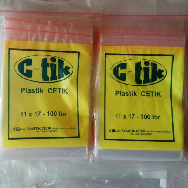 

Plastik Ctik Plastik Serba Guna 11x17