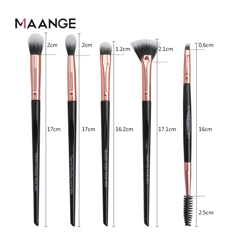 RCS ✅ MAANGE brush makeup kuas untuk alis / Eyeshadow / concealer maange kuas alis dua sisi