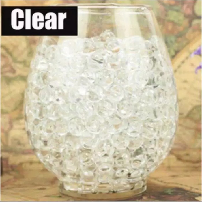 5gr Clear Bening Hydrogel Water Beads Media Tanam Hidroponik Hidrogel