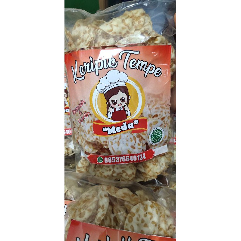 

Keripik Tempe & Amplang Udang meda