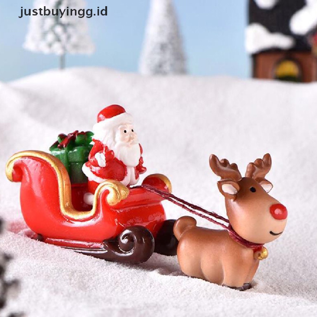 Ornamen Miniatur Snowman Untuk Dekorasi Natal