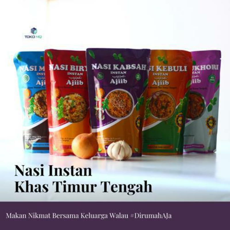 

Toko MQ - Nasi Instant Khas Timur Tengah