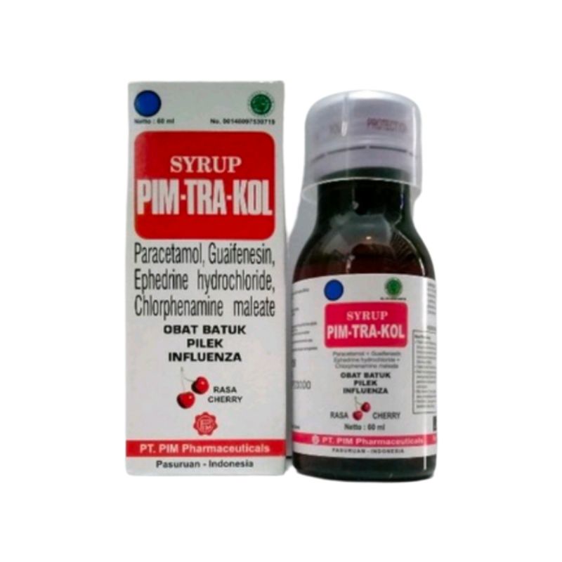 

PIMTRAKOL SYR RASA CHERRY 60 ML