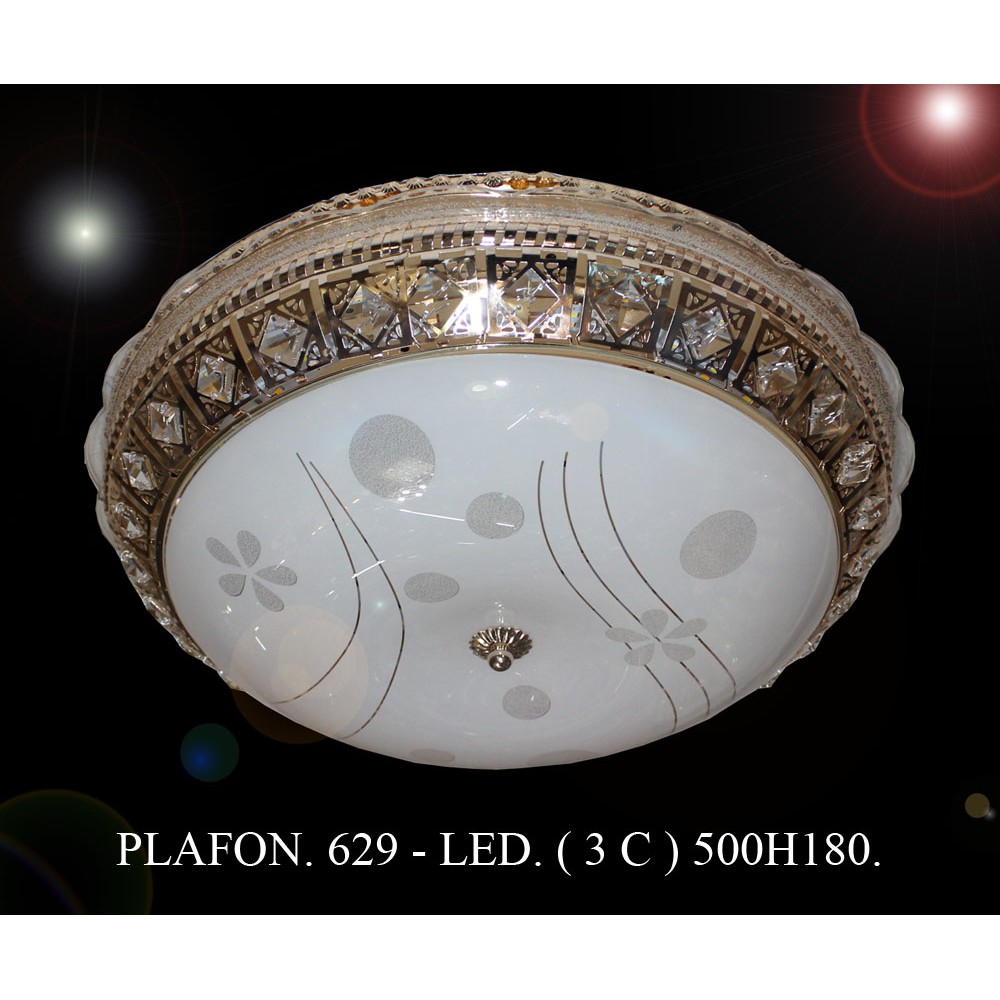 Lampu plafon led kristal / lampu hias / lampu kristal 629-500