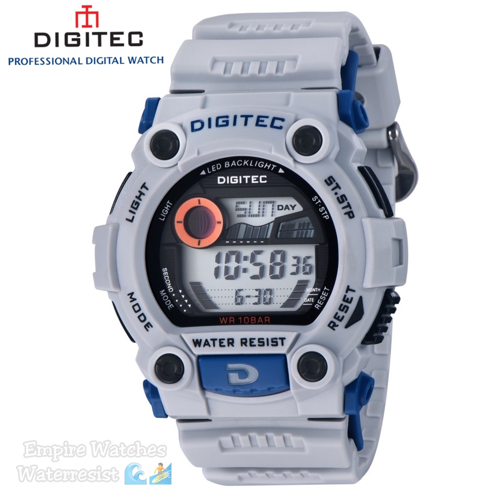 Jam Tangan Digitec DG5900T 5900 Pria Cowok Digital Strap Rubber Original Waterproof