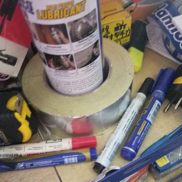 Daimaru Tape - Lakban - Fragile - Merah/putih - 2 Inchi 100 Meter