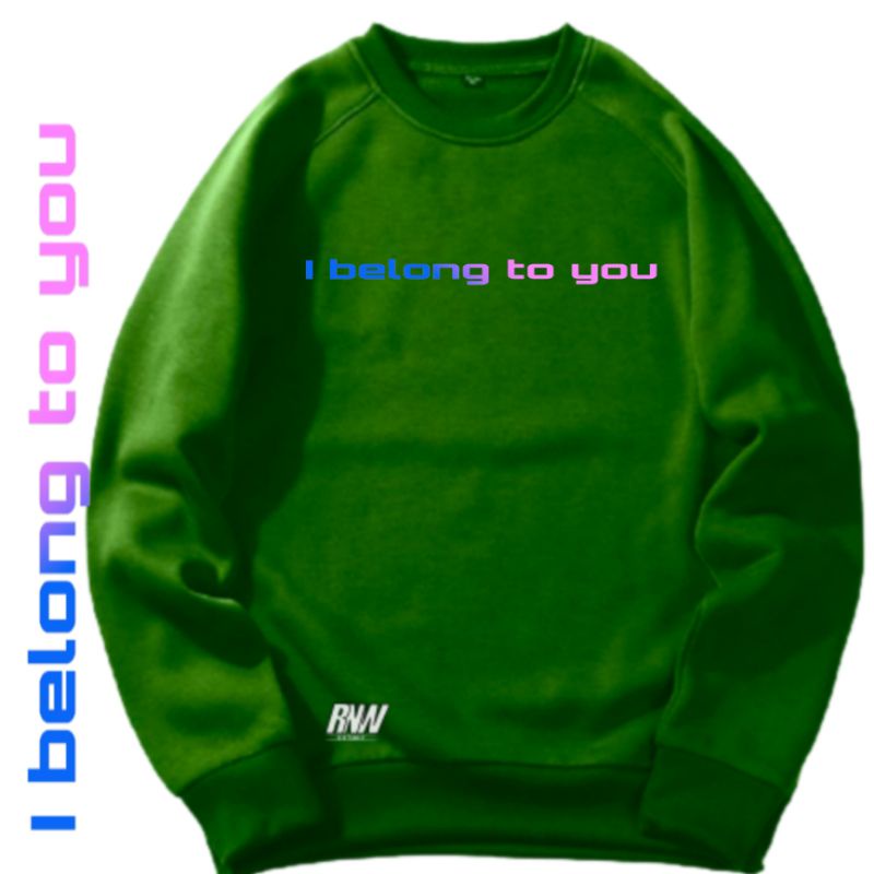 COD M-XXXL Jaket Pria Sweater Hoodie Pria Distro ORI BOHEL i belong to you DISTRO