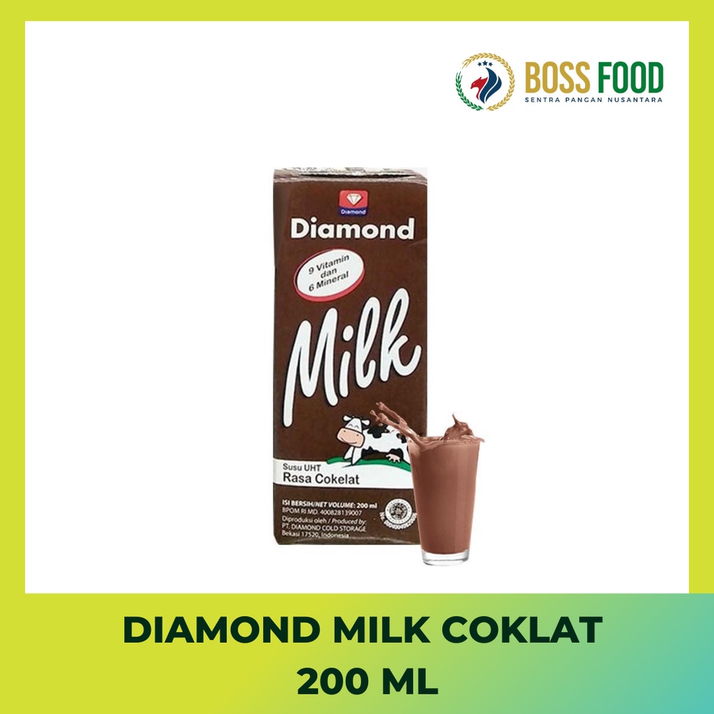 

DIAMOND MILK COKLAT 200 ML
