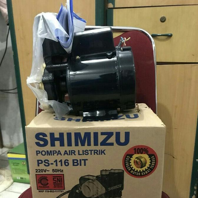 Pompa Air Non Auto Shimizu PS 116BIT 125 Watt