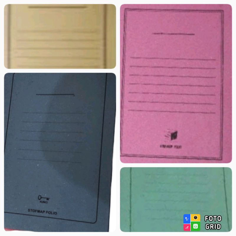 

map kertas folio (pack)