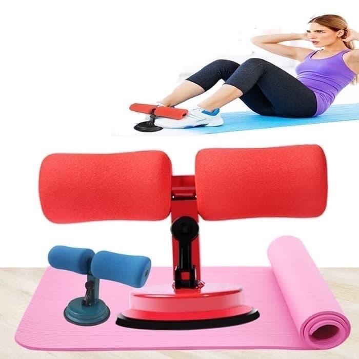 Alat bantu Sit Up Helper Olahraga Penahan Kaki Pengecil Perut Situp Fitness Gym - Sit Up Stand Bar