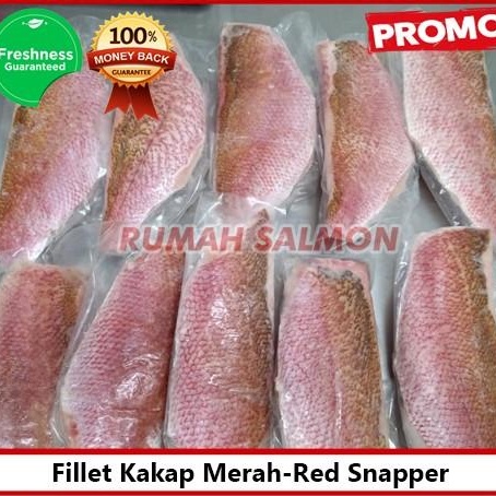 

Fisho | Fillet Ikan Kakap Merah (Tanpa Tulang) - Red Snapper Fillet Ready stock