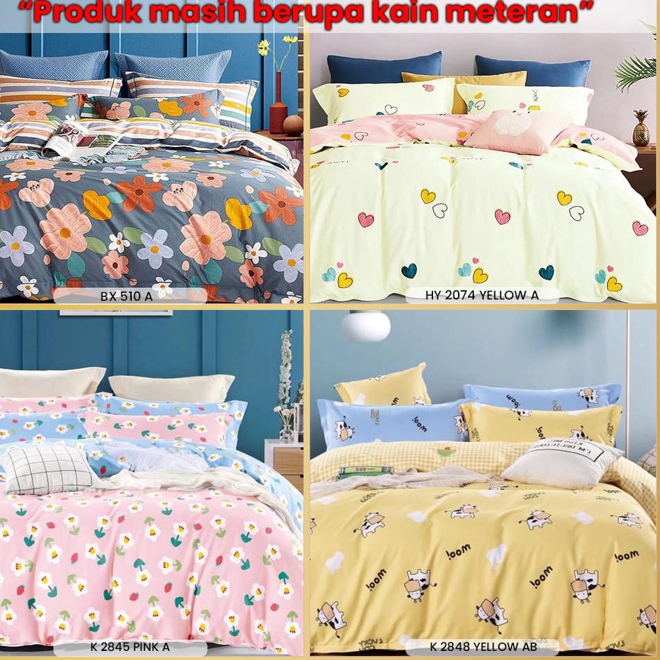 KAIN SPREI KATUN JEPANG MOTIF TERBARU LEBAR 250CM METERAN 100% ORIGINAL