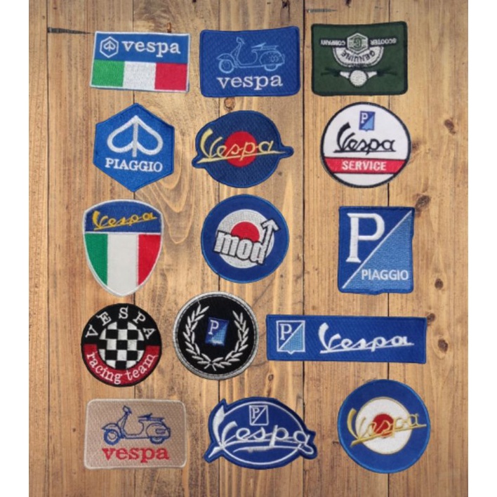 Patch bordir vespa