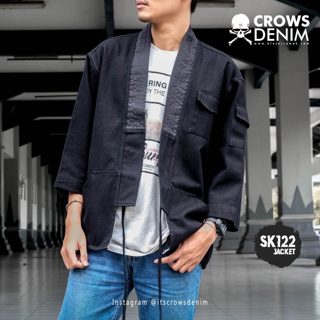 Jaket Pria . Jaket Cowok . Outer Harajuku Style SK122