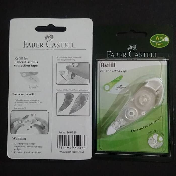 

Correction Tape - Tipex Kenko - Refill Tipex Tombow Refill Correction Tape (Pita Koreksi) Faber-