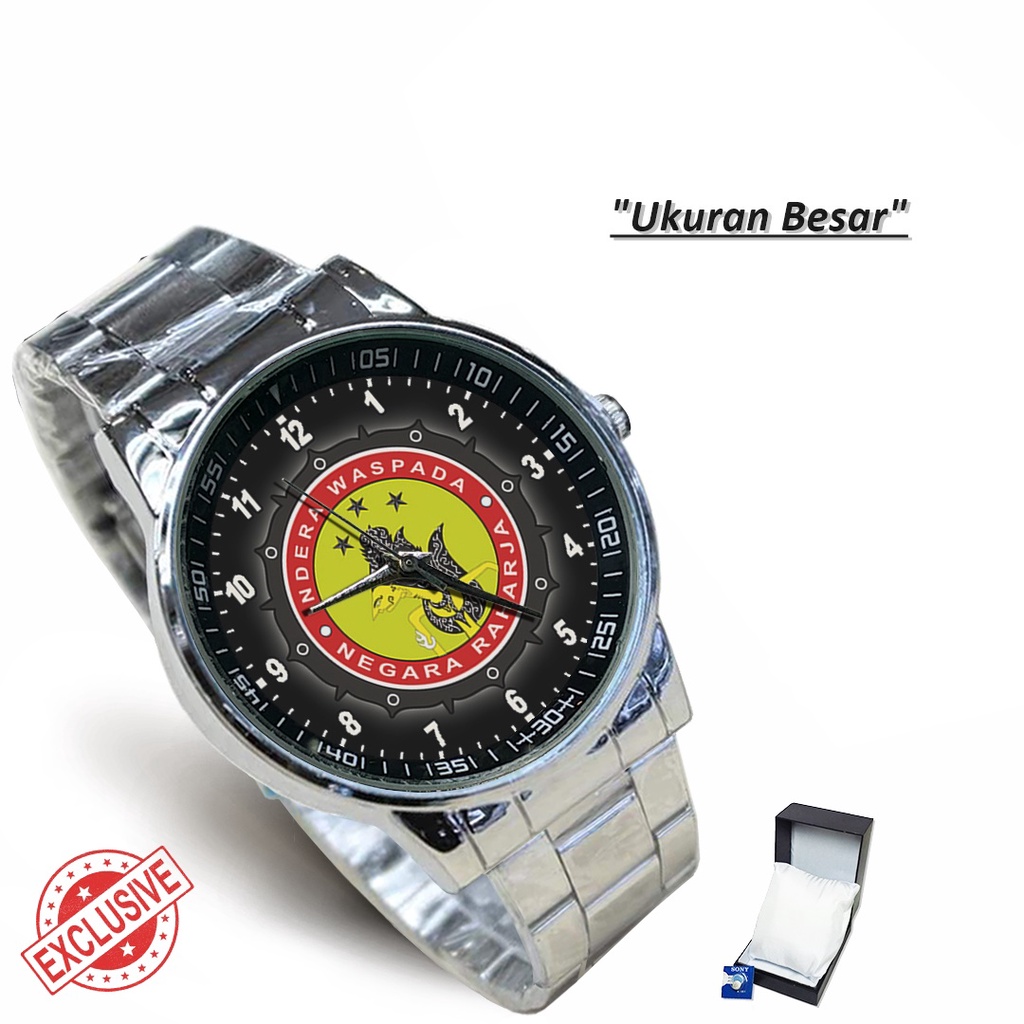 Jam Tangan Rantai Couple INTELKAM POLRI (Amazing)