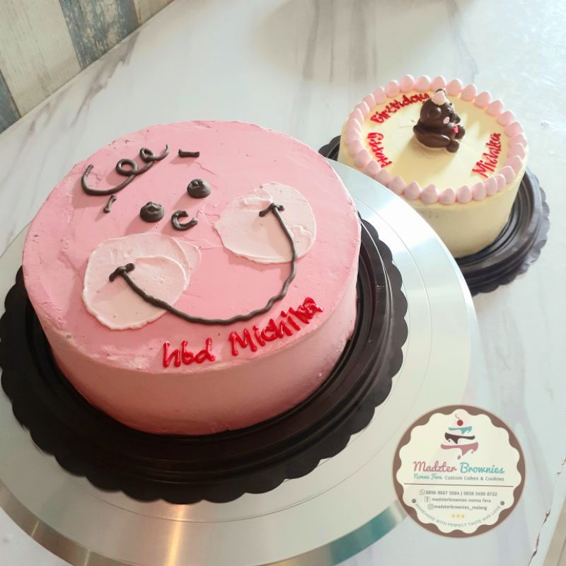 kue ulang tahun anak cewek / kue ulang tahun simple