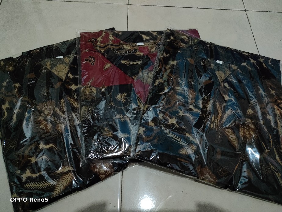 Batik Pria Lengan Panjang Kemeja Batik Pria Lengan Panjang M L Xl Xxl Xxxl
