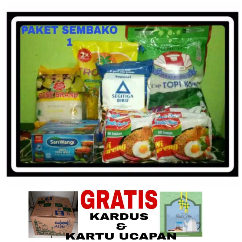 

PAKET SEMBAKO MURAH 1