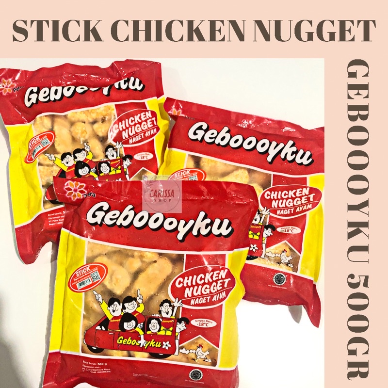 

GEBOOYKU NUGGET STICK 500GR