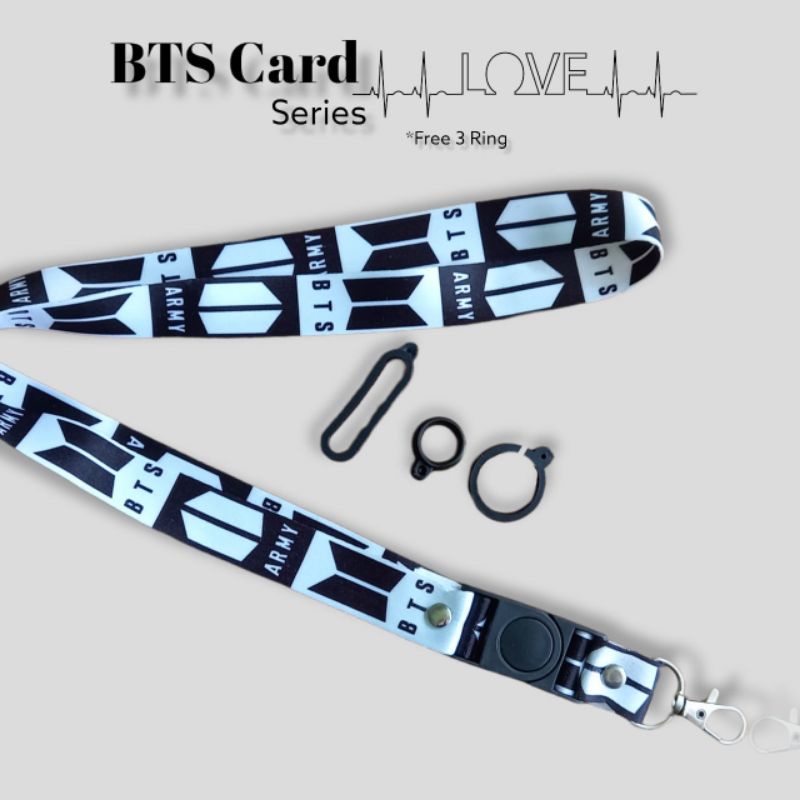 

TALI LANYARD BTS Free O Rings 3 Pcs 3 ukuran