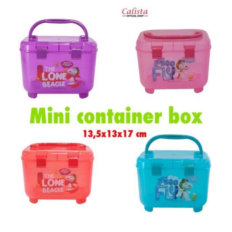 Calista mini box container/kotak barang serbaguna
