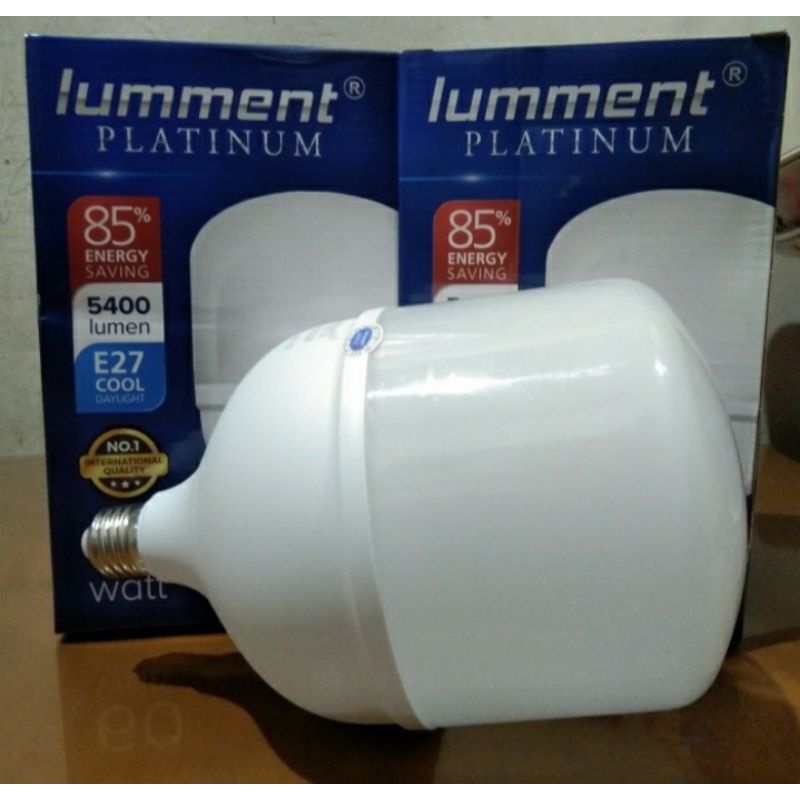 lampu led lumment platinum 50 watt jumbo / lampu led kapsul jumbo / lampu led 50w