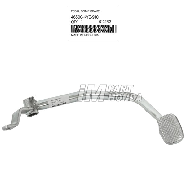46500-KYE-910 Pedal Rem Megapro Monoshock Karbu CW Tipe Rem Belakang Tromol