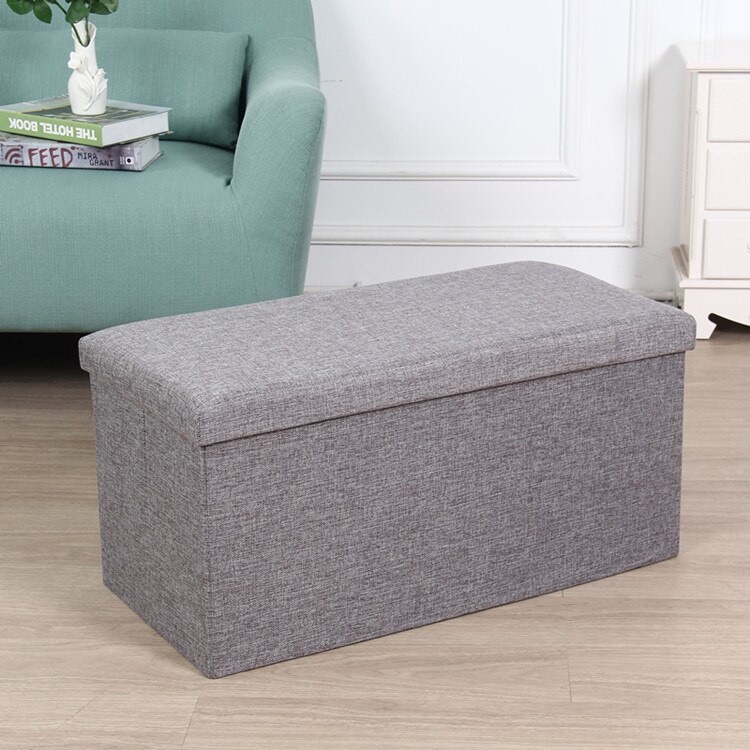 TAFFHOME Sofa Kotak Penyimpanan Foldable Storage Container 76x38X38CM