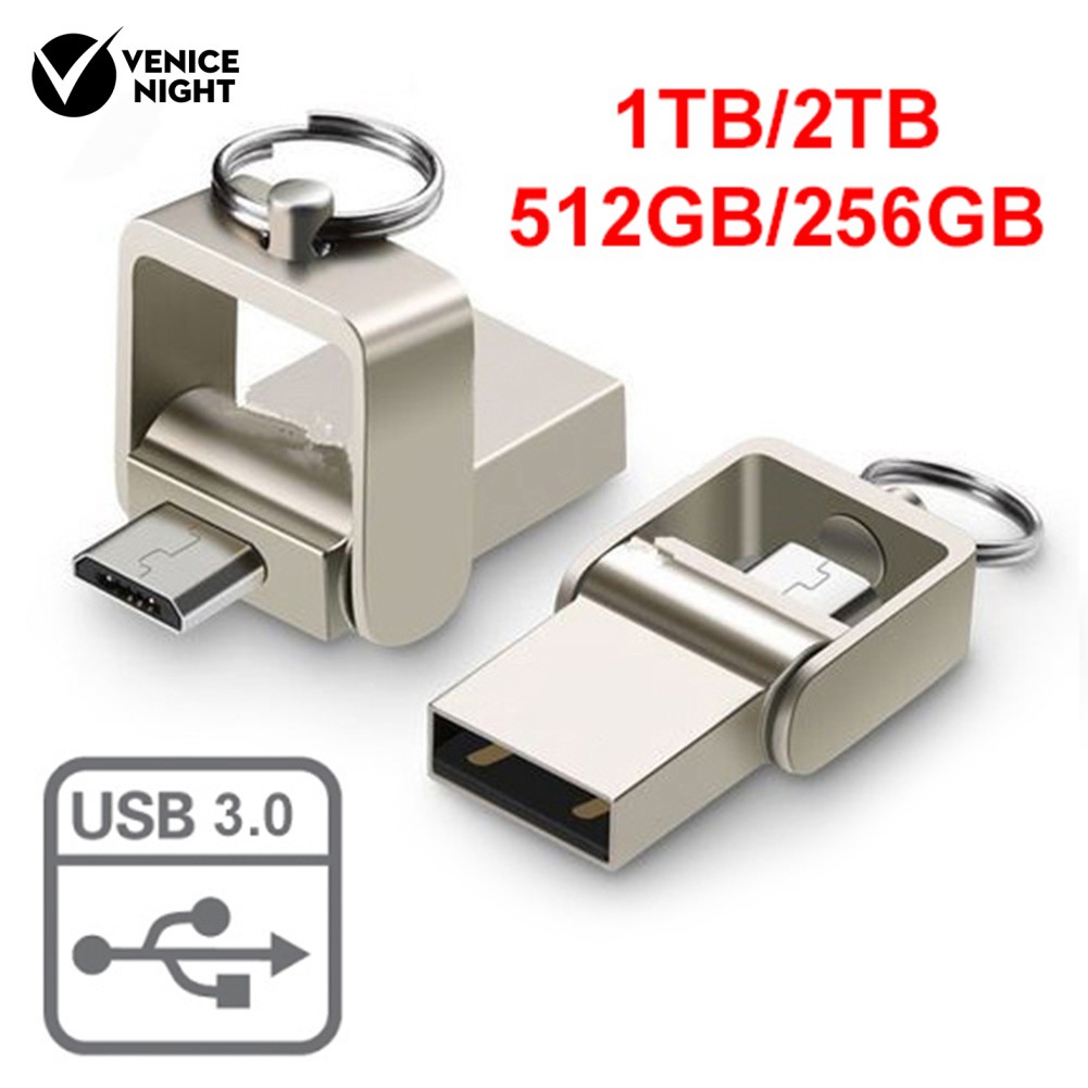 Swivel 1/2TB 256/512G Micro USB 3.0 Flash Drive Memory Thumb Stick OTG U Disk