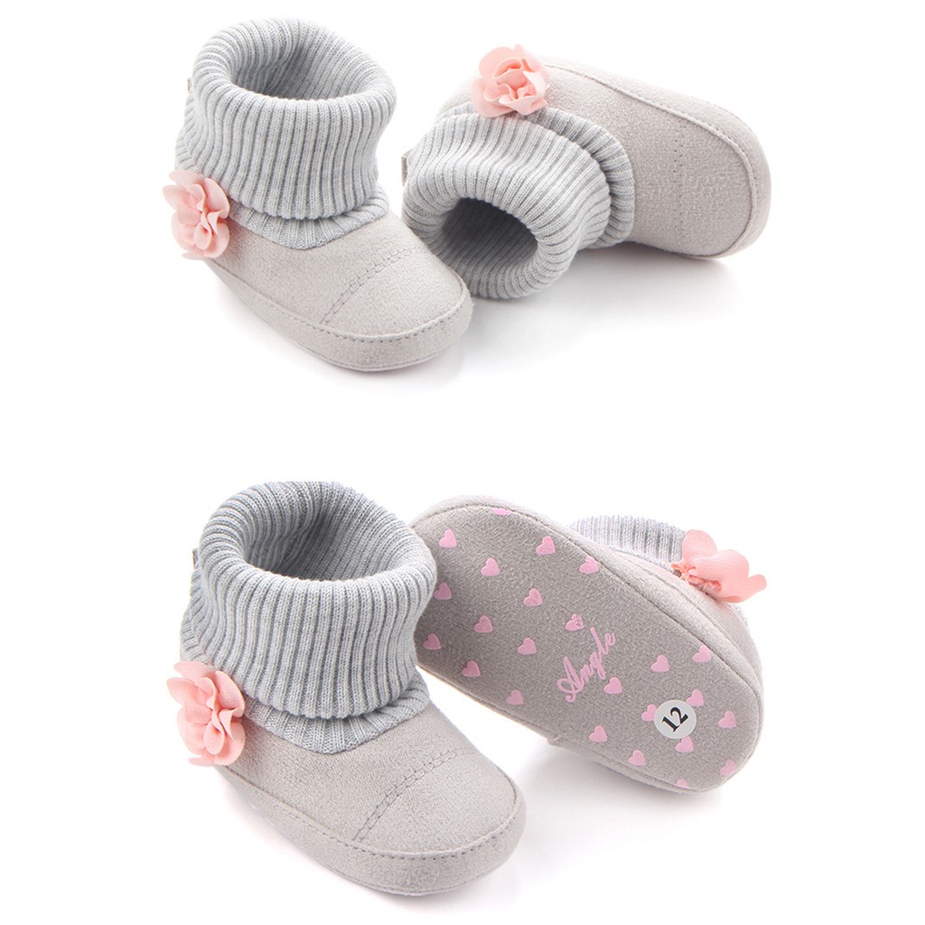 Sepatu Boots Bayi Perempuan Prewalker Baby Shoes S330