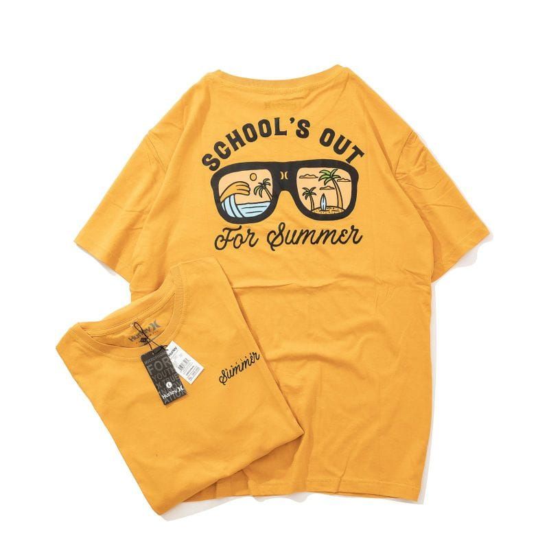 COD BAJU KAOS SURFING PREMIUM BIG SIZE WARNA KUNING MUSTARD