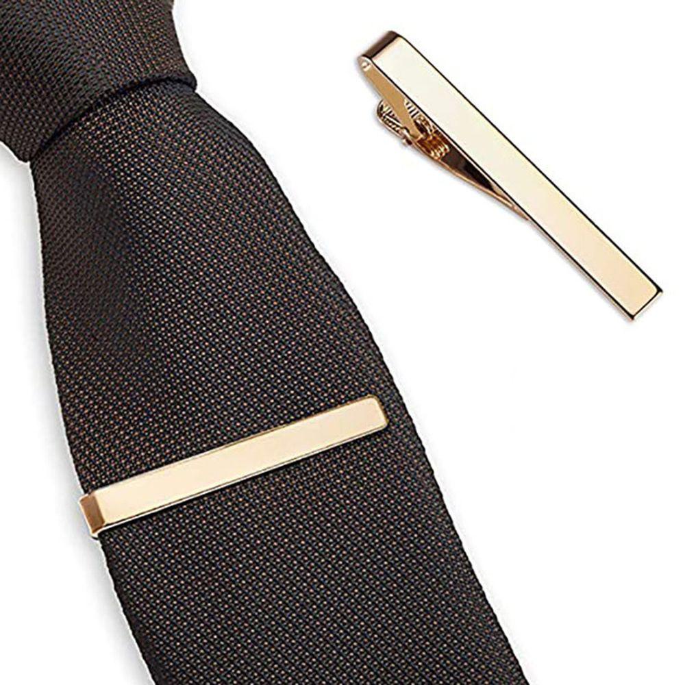 Suyo Tie Clip Pin Dasi Bisnis Tembaga Stylish