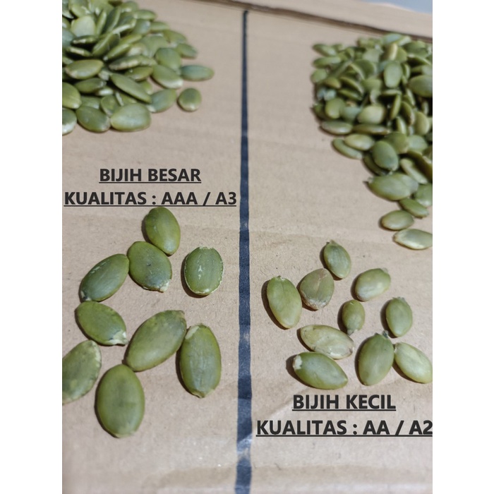 

Q0121Sa Pumpkin Seed (Biji Labu) / Pepita - 500 Gram - Bijih Kecil D5qs44