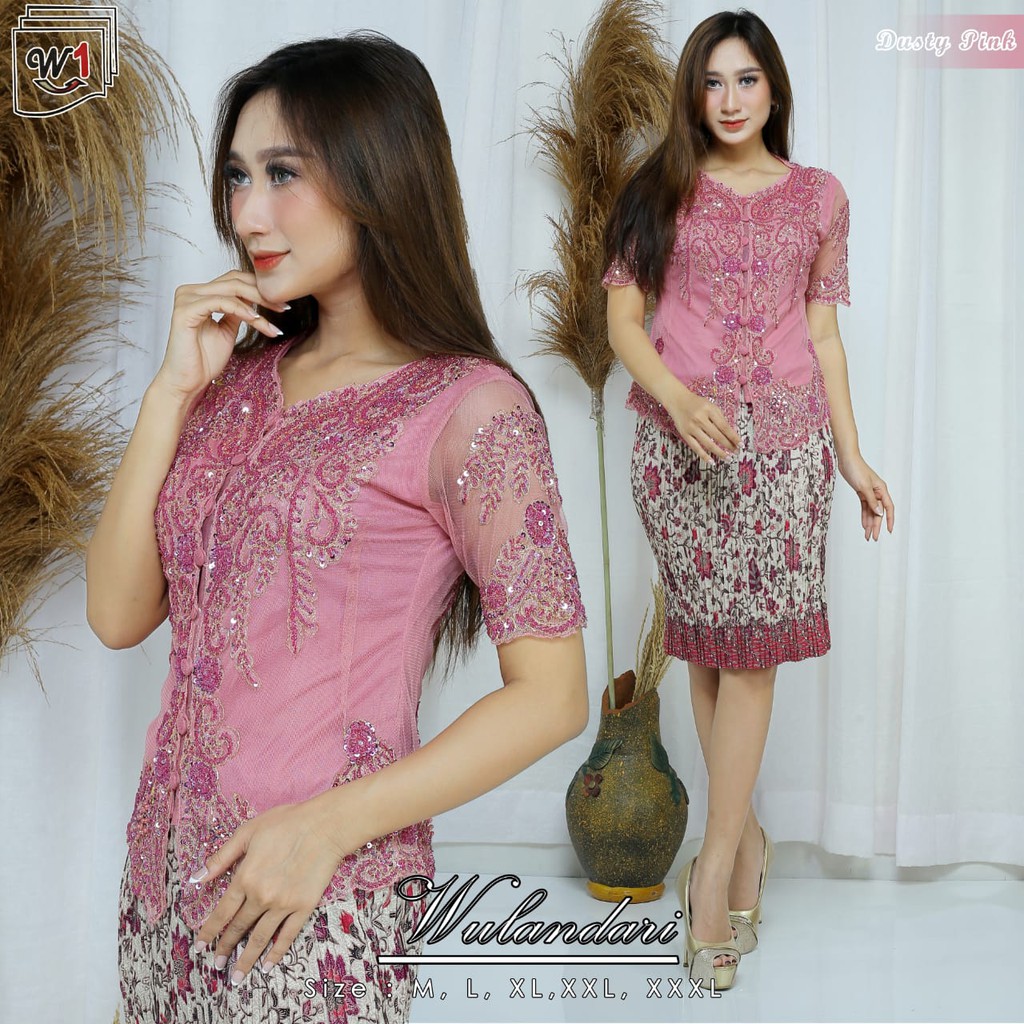 KEBAYA NATAL BORDIR PAYET KEBAYA BTP/KEBAYA MODERN/KEBAYA WISUDA/KEBAYA JUMBO/ KEBAYA PAYET RUMAH KEBAYA BANDUNG RUMAH SONGKET BANDUNG By GoldenStore