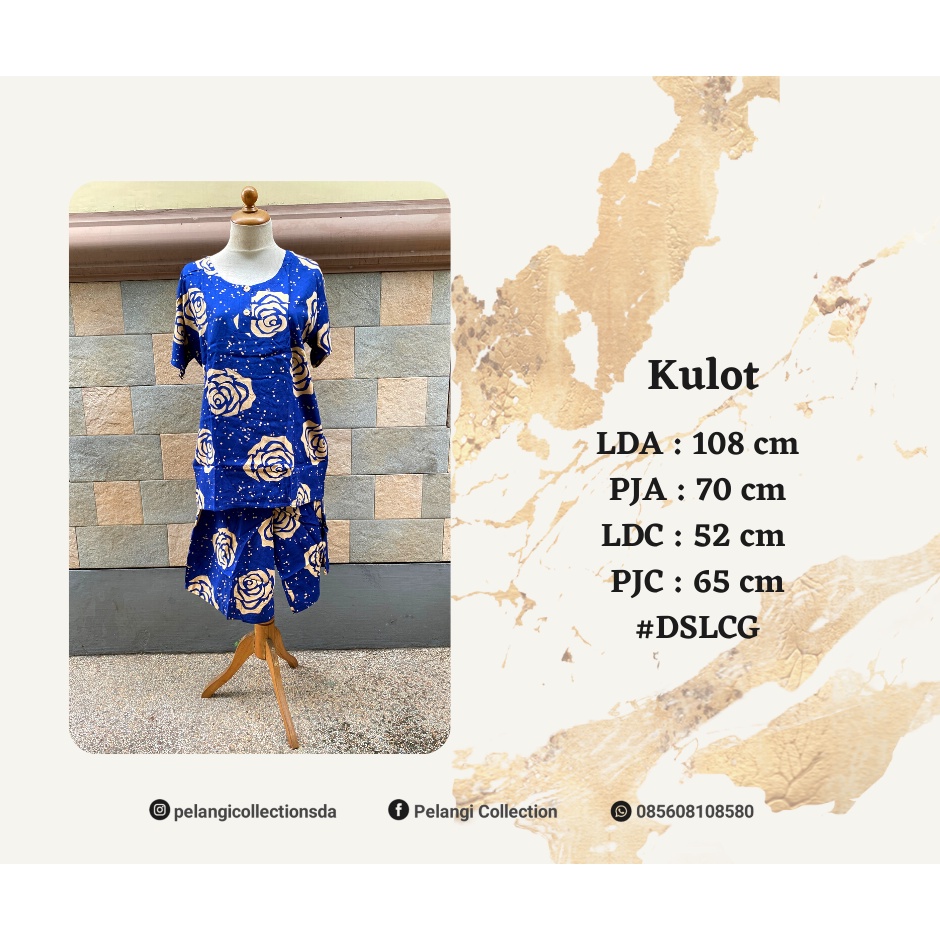 KULOT / BABYDOLL / SET CELANA PENDEK BATIK