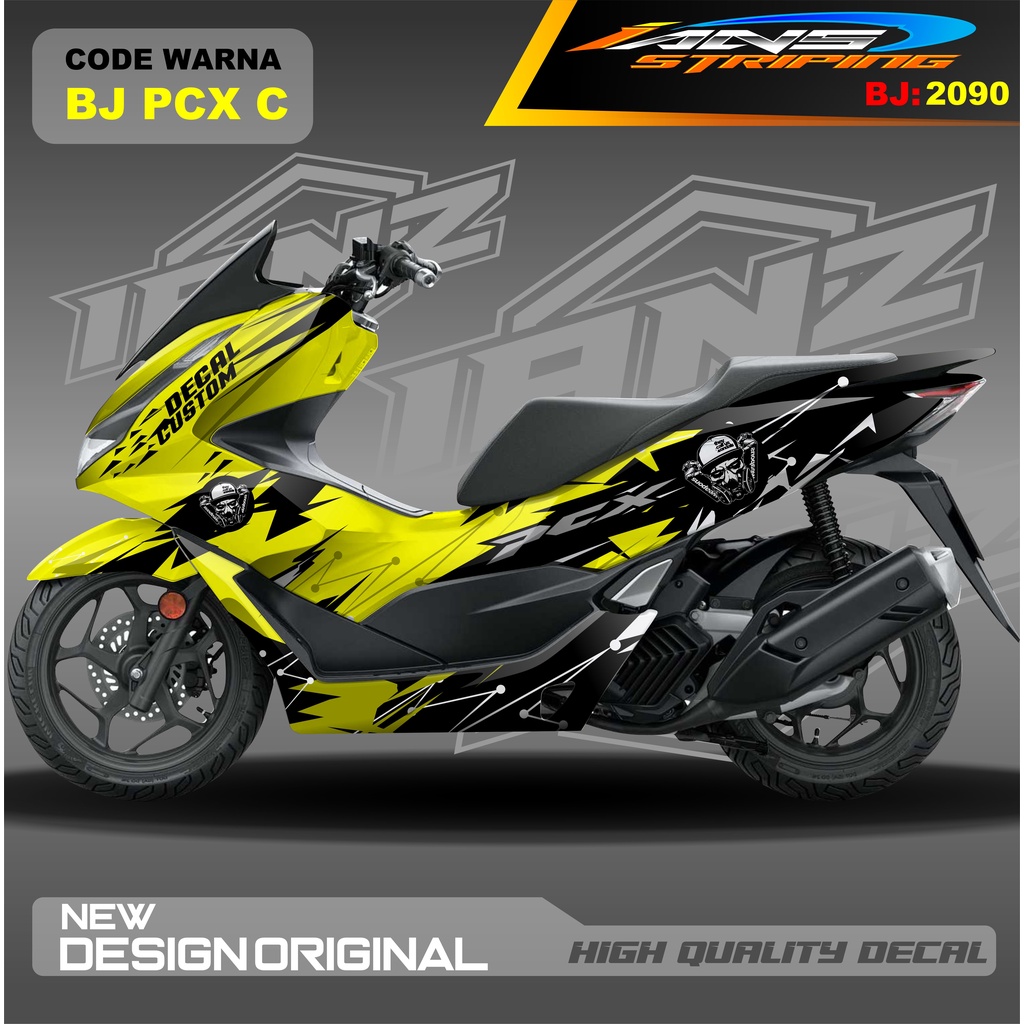 VARIASI STICKER FULL BODY PCX 150 / DECAL STICKER MOTOR HONDA PCX 160 / STIKER FULL BODY PCX HIGH QUALITY / STIKER MOTOR