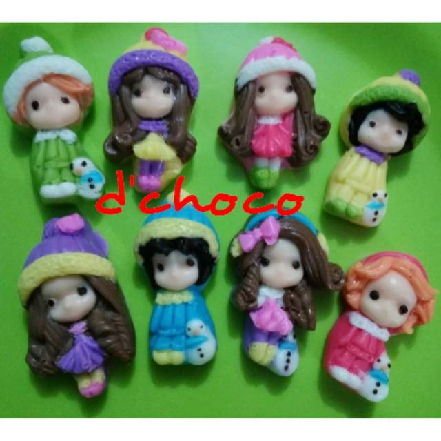 

Coklat tema winter girl kemasan 250gr