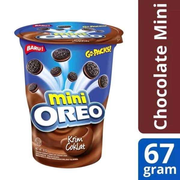 

OREO MINI KRIM COKLAT 67G