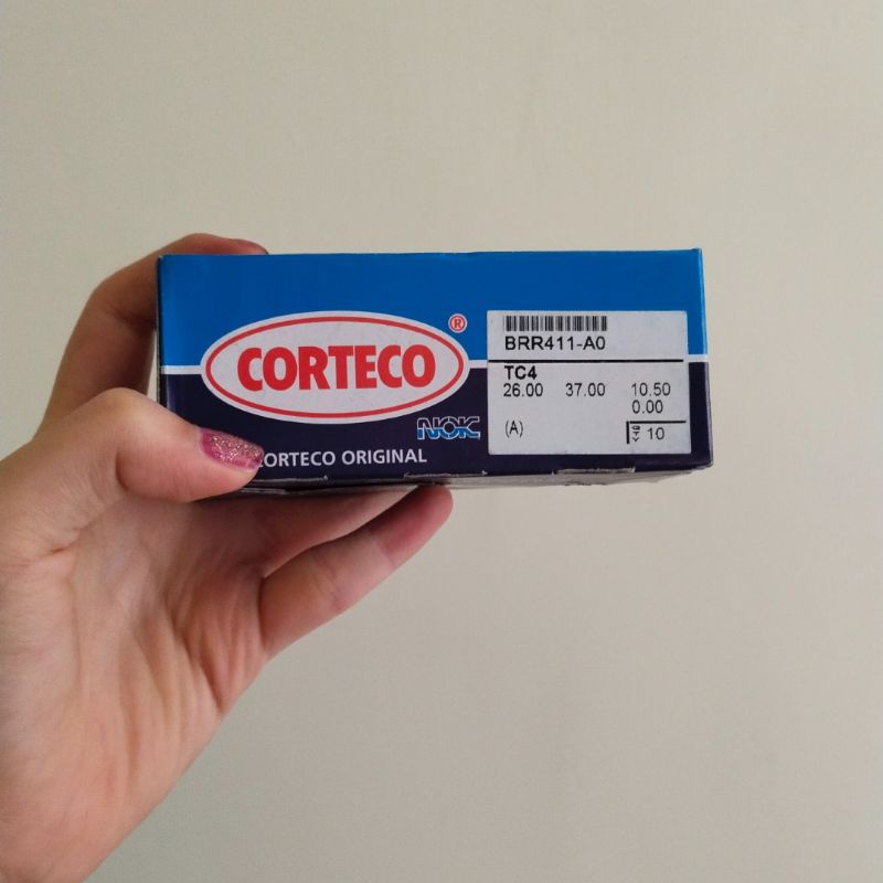 Oilseal / Oil Seal TC4 26 37 10,5 / 26x37x10,5 / 26.00 37.00 10.50 CORTECO