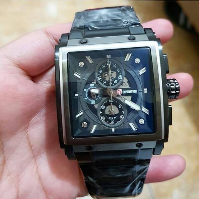 JAM TANGAN EXPEDITION COWOK E 6731 ORIGINAL