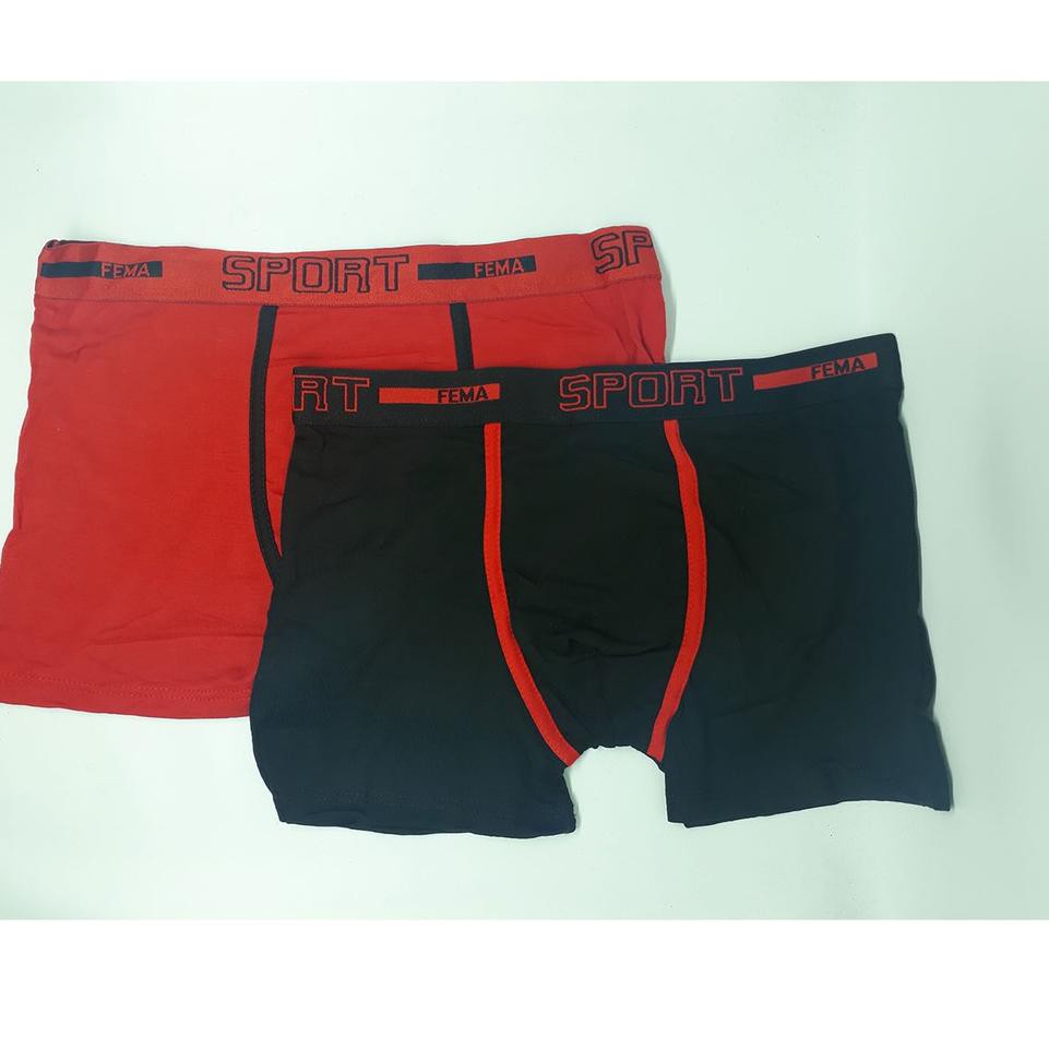 Saletopϟ ECER Celana Dalam Pria Boxer Fema 238 Ban Sport