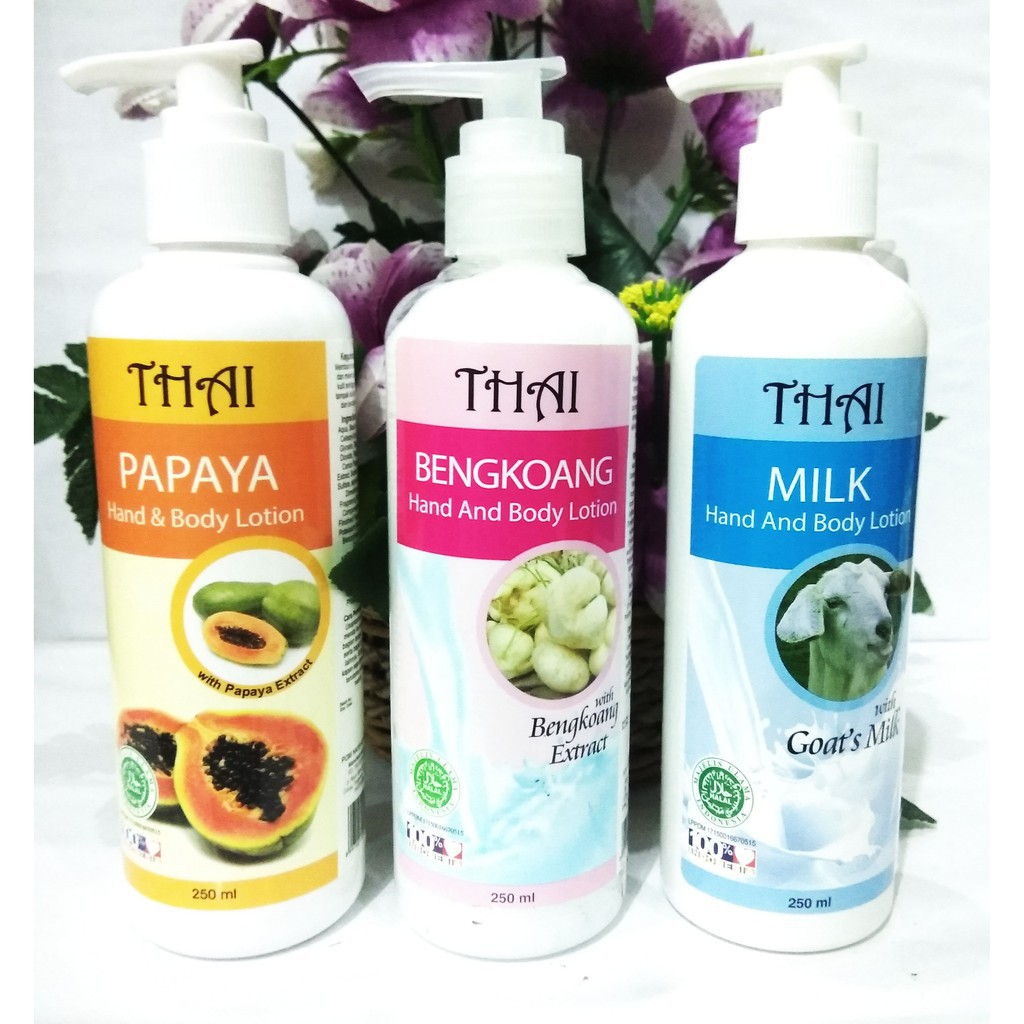 THAI Goat's Milk Hand &amp; Body lotion 250ml