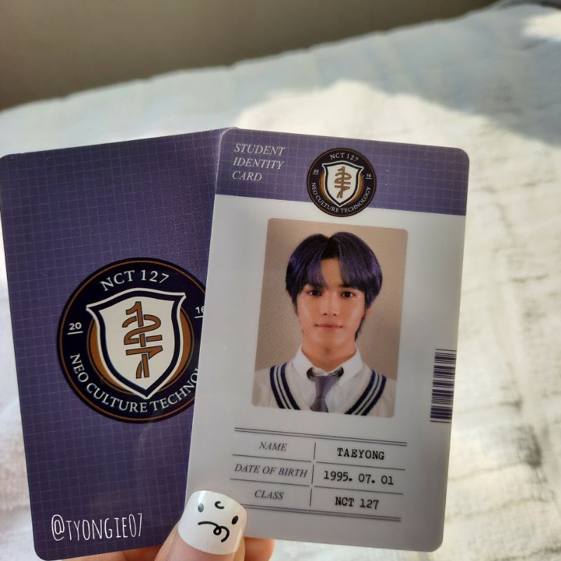 [booked] READYSTOCK ID CARD B2S TAEYONG 2021