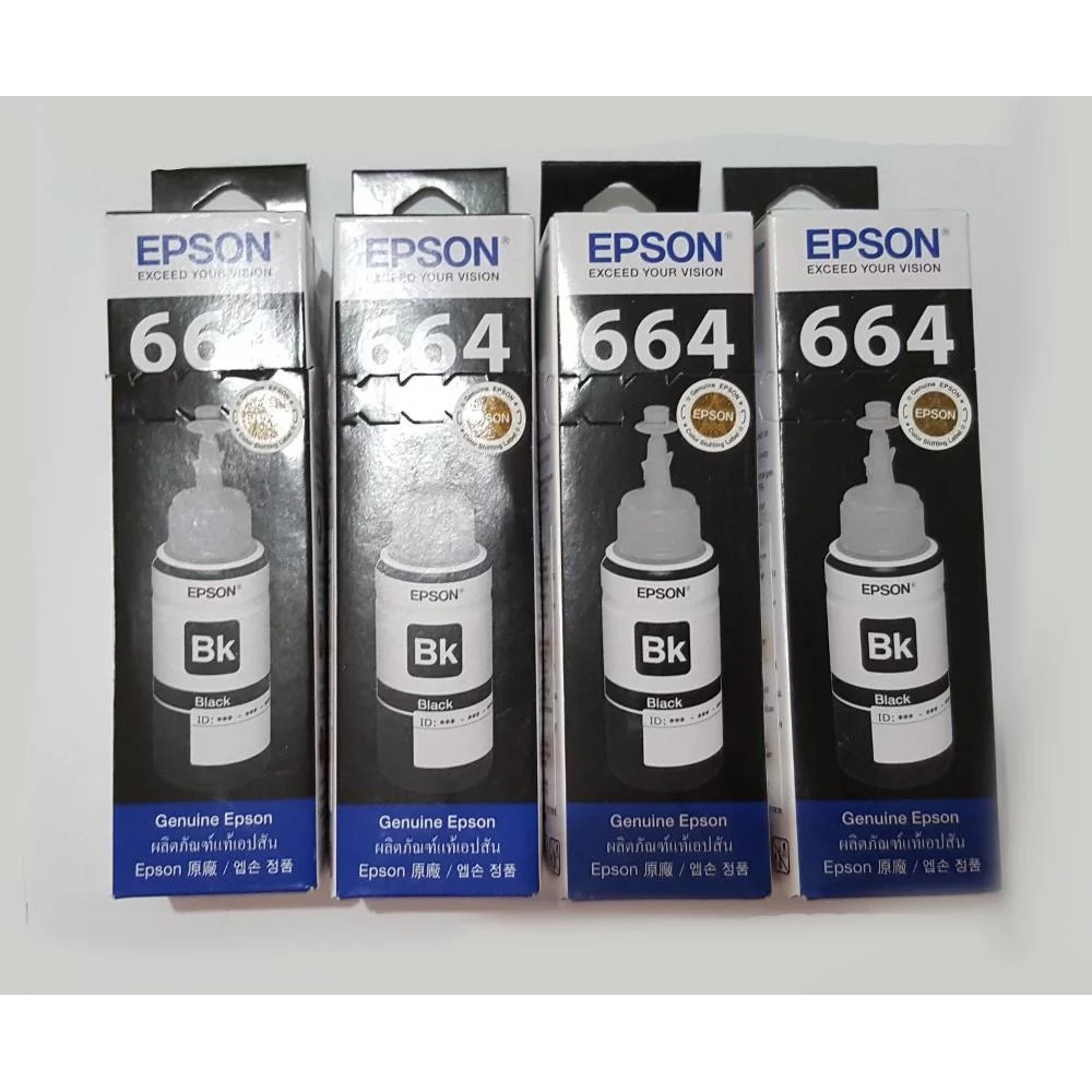 Tinta Epson Original 664 Black